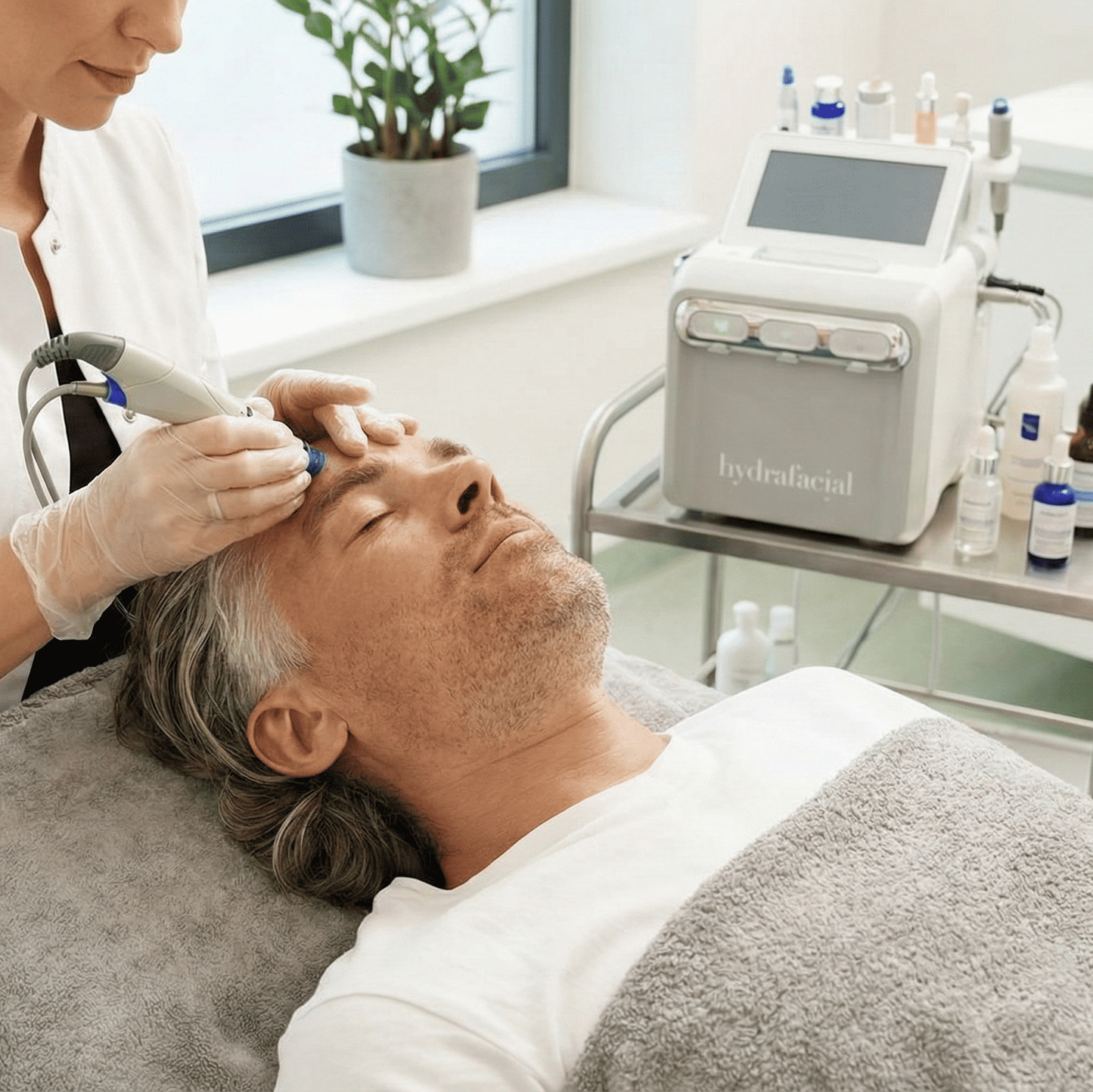 Hidrafacial con Analizador