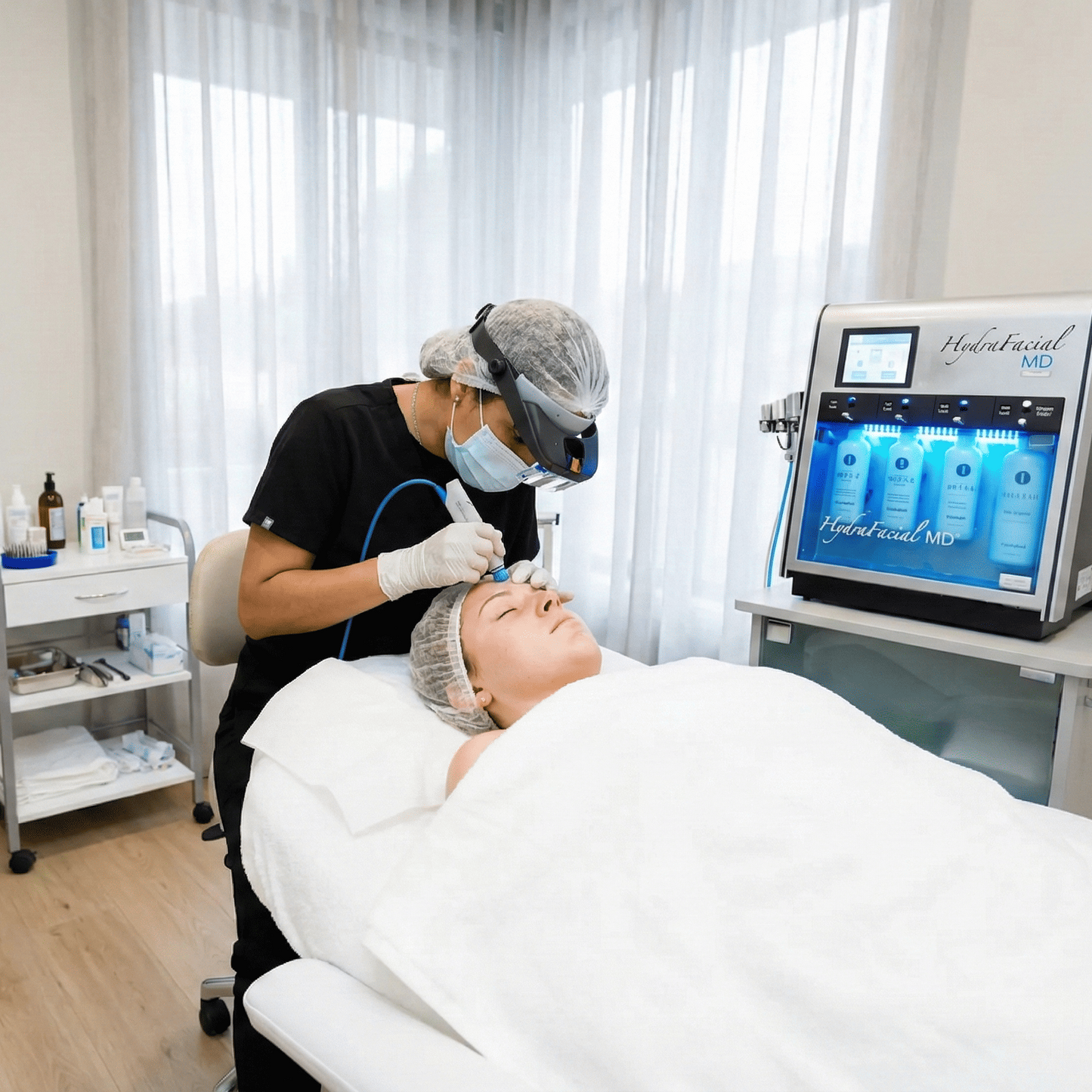 Hidrafacial con Analizador